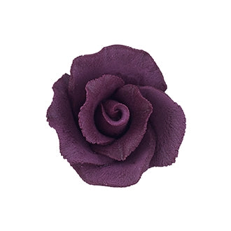 149BU- Sm Formal Rose On Wire Burgundy