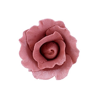 149MV- Small Formal Rose On Wire - Mauve