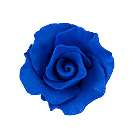 149RB- Sm Formal Rose On Wire Royal Blue