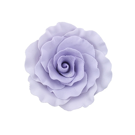 147LA- Lg Formal Rose On A Wire Lavendar