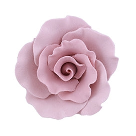 147MV- Large Formal Rose On A Wire Mauve