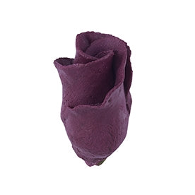 150BU- Formal Rosebud On Wire - Burgundy