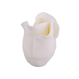 150WH- Formal Rosebud On A Wire - White