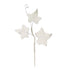 131- 3 Leaf Ivy Spray White