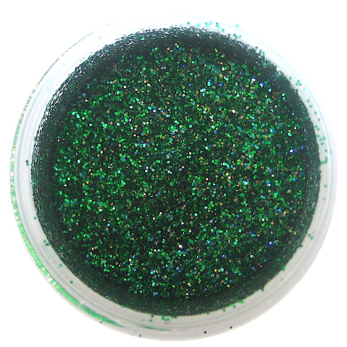 Green Hologram Glitter Dust Sunflower Sugar Art