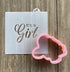 It's A Girl Cookie Stencil/Cutter