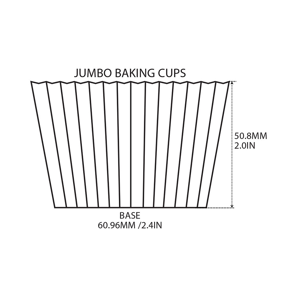 Cupcake Creations Jumbo Elegant Baking Cups