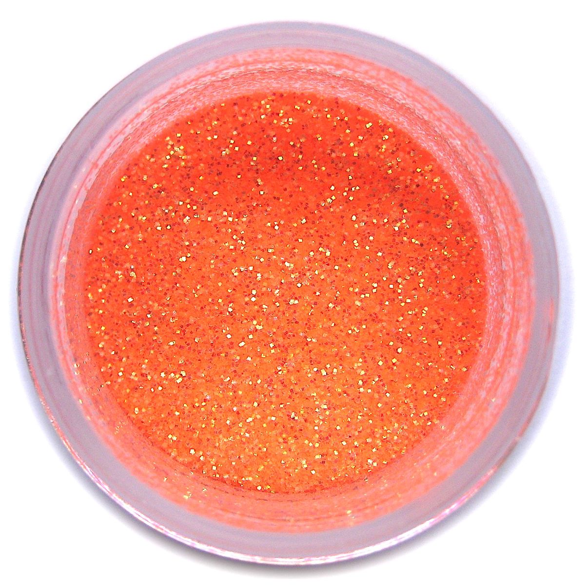 Miami Orange Glitter Dust Sunflower Sugar Art