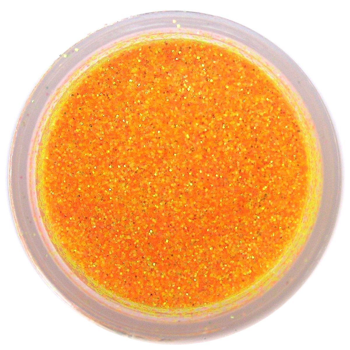 Orange Glitter Dust Sunflower Sugar Art