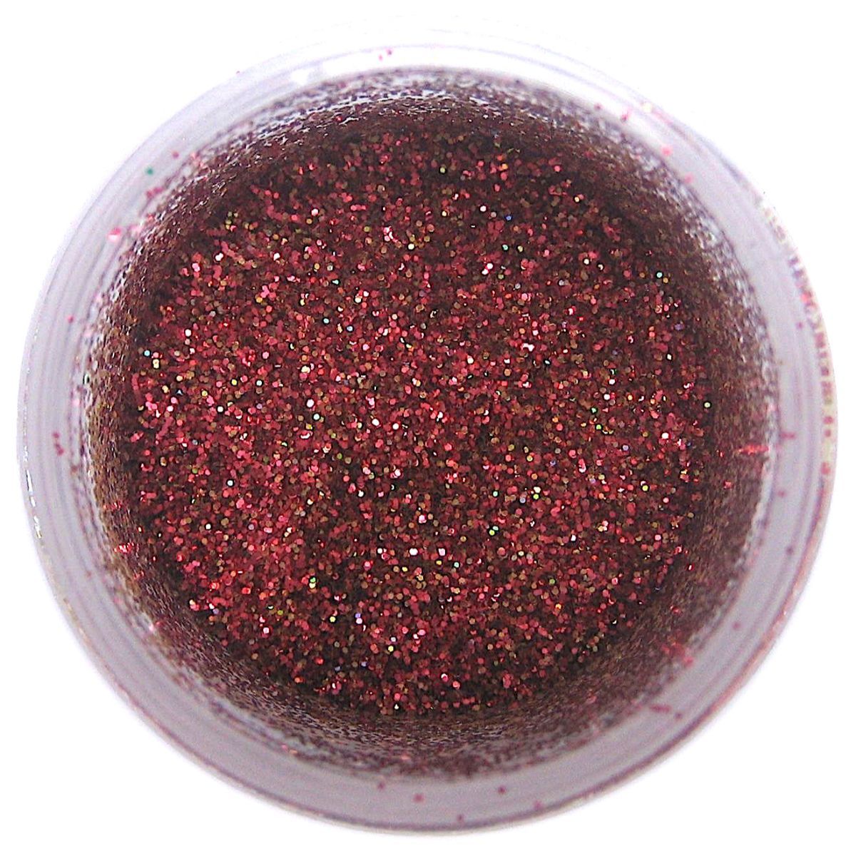 Red Hologram Glitter Dust Sunflower Sugar Art