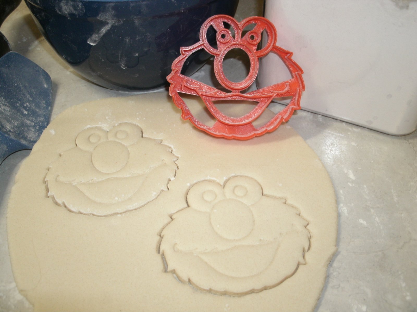 YNG Elmo Fondant Cutter