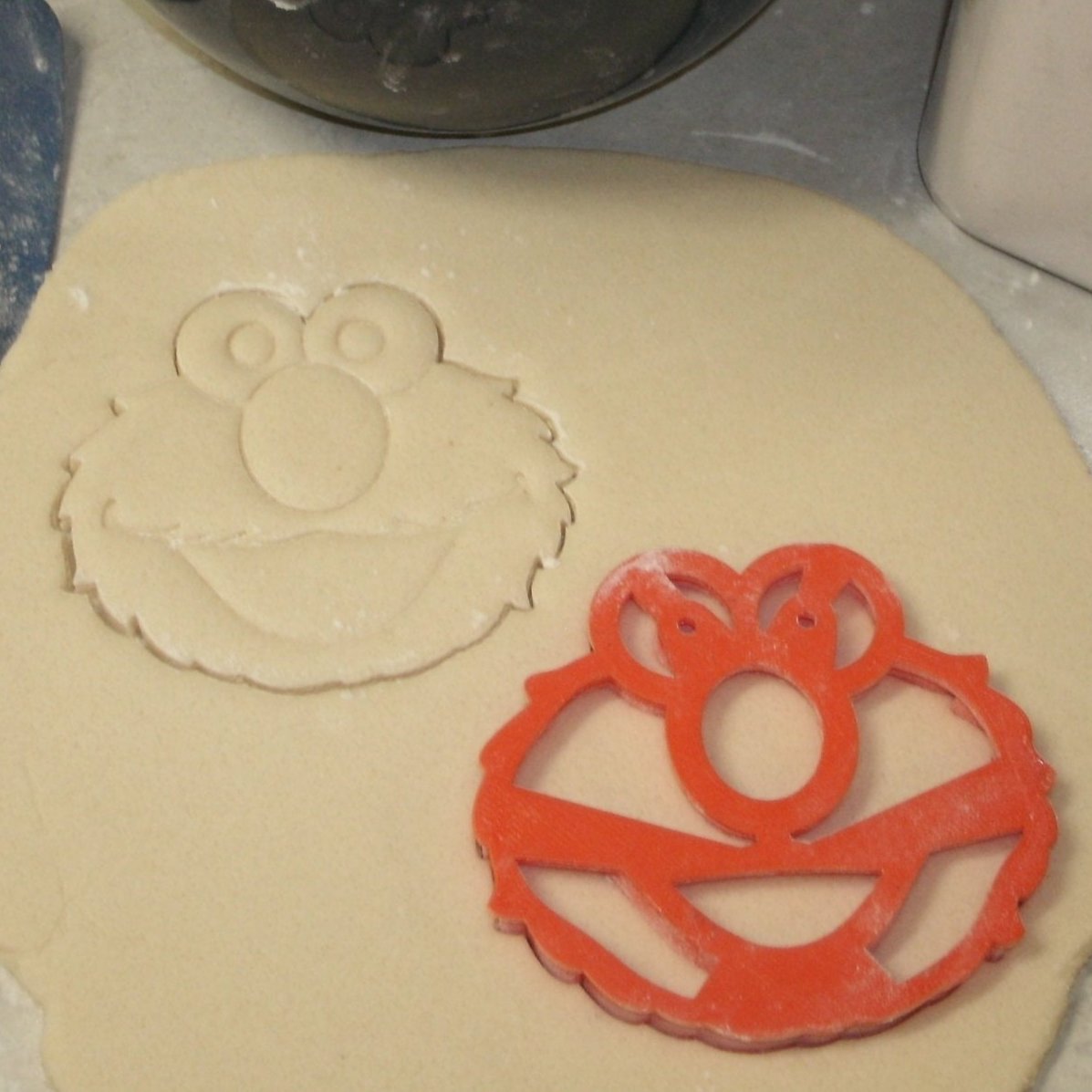 YNG Elmo Fondant Cutter