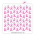 Ribbon Awareness Pattern Cookie Stencil