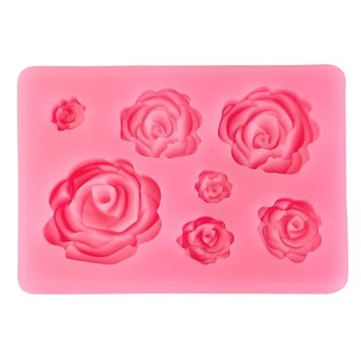 Bourbon Rose Silicone Mold