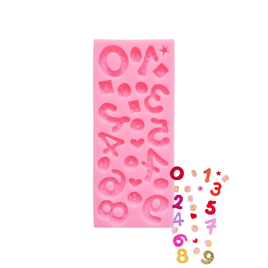 NY Cake Silicone Decorative Numbers