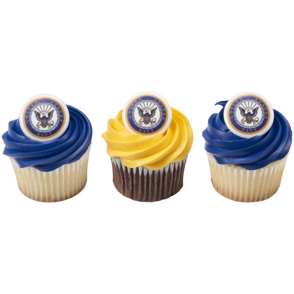 United States Navy Cupcake Rings