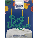 Best Day Ever Candle Topper All Colors