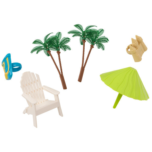 Beach Chair & Umbrella DecoSets