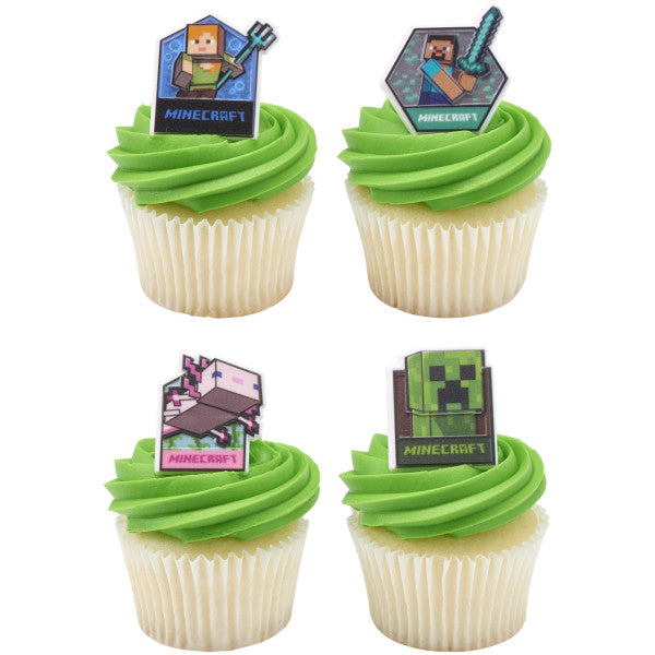 Minecraft Lush Finds Cupcake Rings