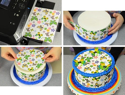 Edible Image - 8X10.5 Sugar Sheet Color Print – Bake Supply Plus