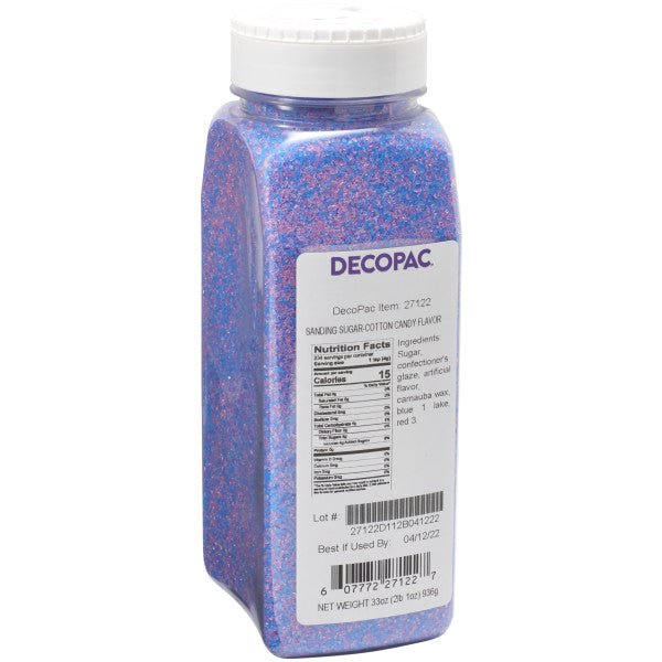 Decopac Sanding Sugar Cotton Candy 33oz