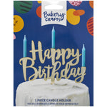 Happy Birthday Candle Topper All Colors