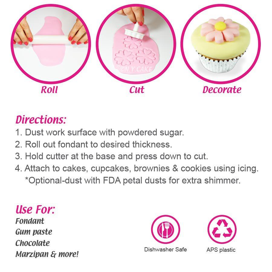 Primrose Plunger Cutter Set - Bake Supply Plus