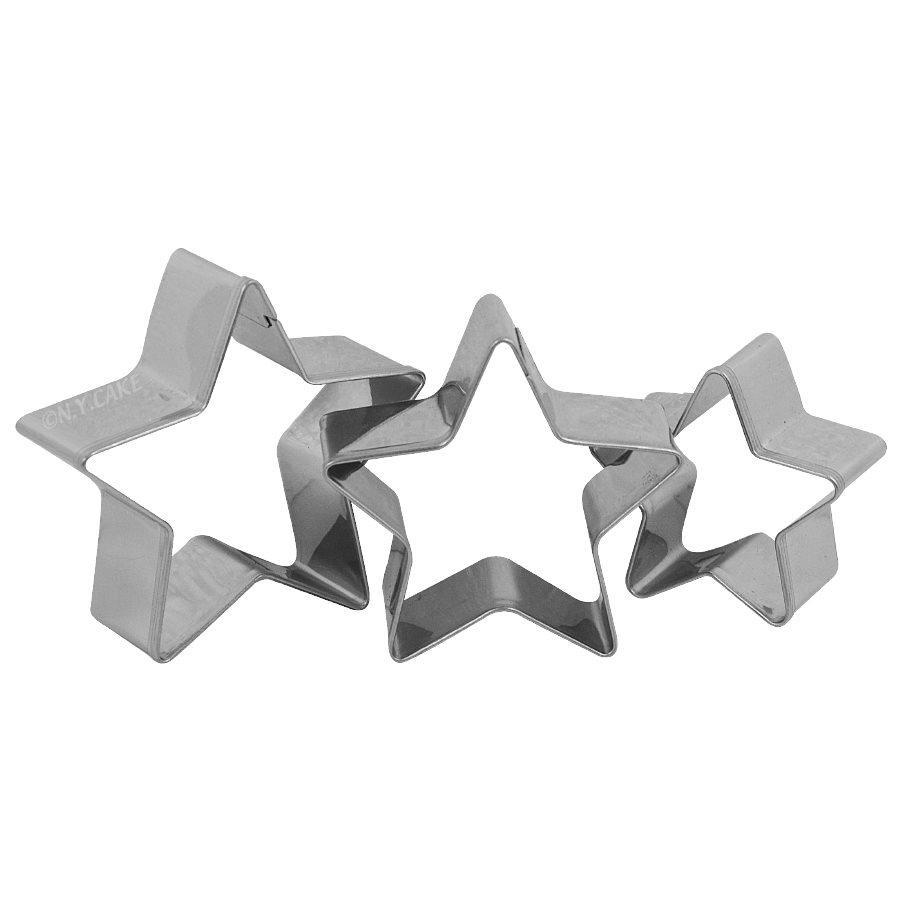 Star Fondant Cookie Pastry Cutter Set