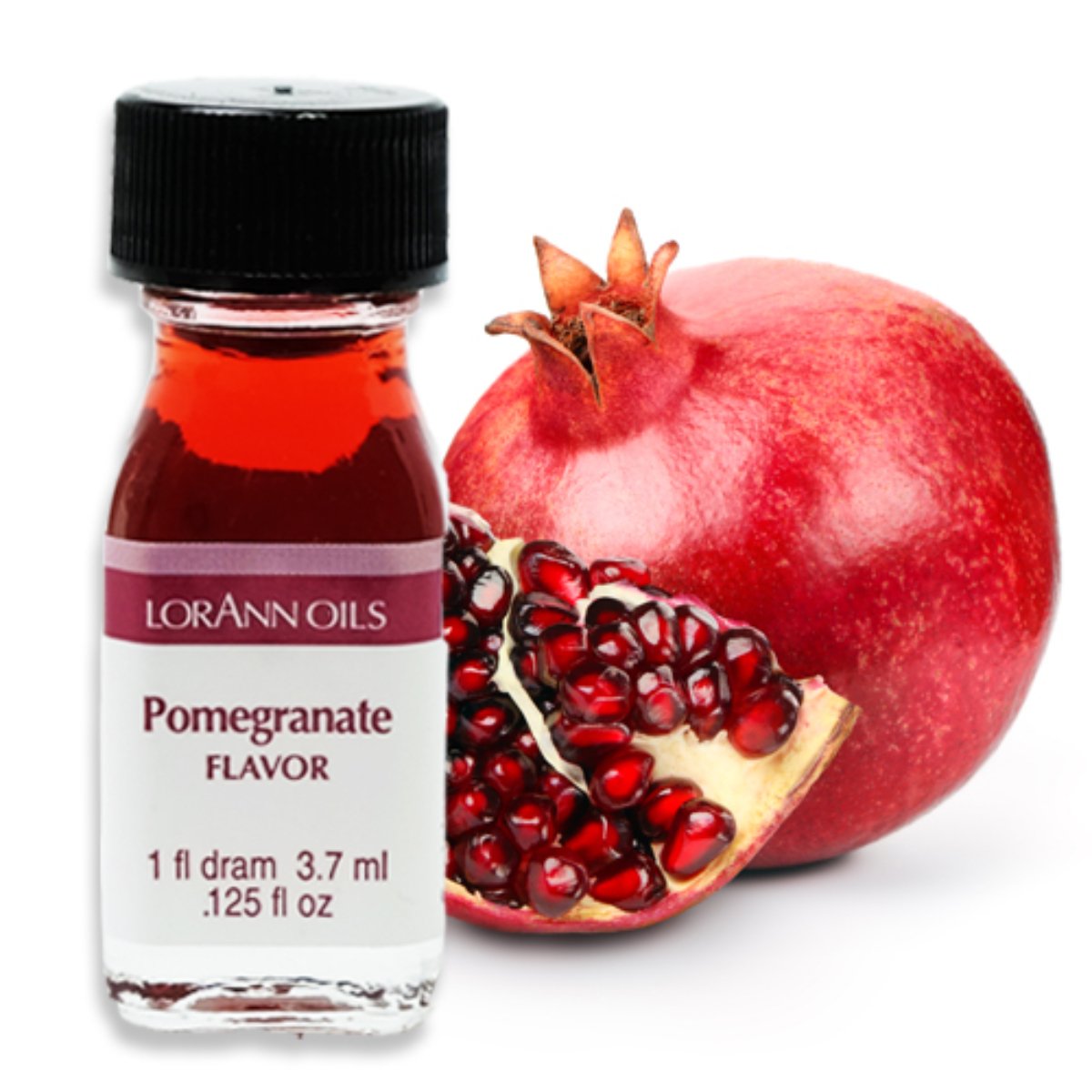 LorAnn Oils Pomegranate Flavor 1 Dram bottle for baking and candy flavoring