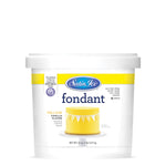 Satin Ice fondant in various colors and sizes, smooth and pliable for cake decorating and sculpting.