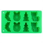 Molde de silicona navideño de NY Cake