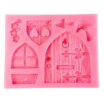 Molde de silicona NYC Puertas y Ventanas Medievales - 5 cavidades
