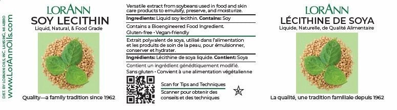 LorAnn Lecitina de Soya 4oz