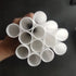 12" Large White Poly Dowels Bulk 160ct