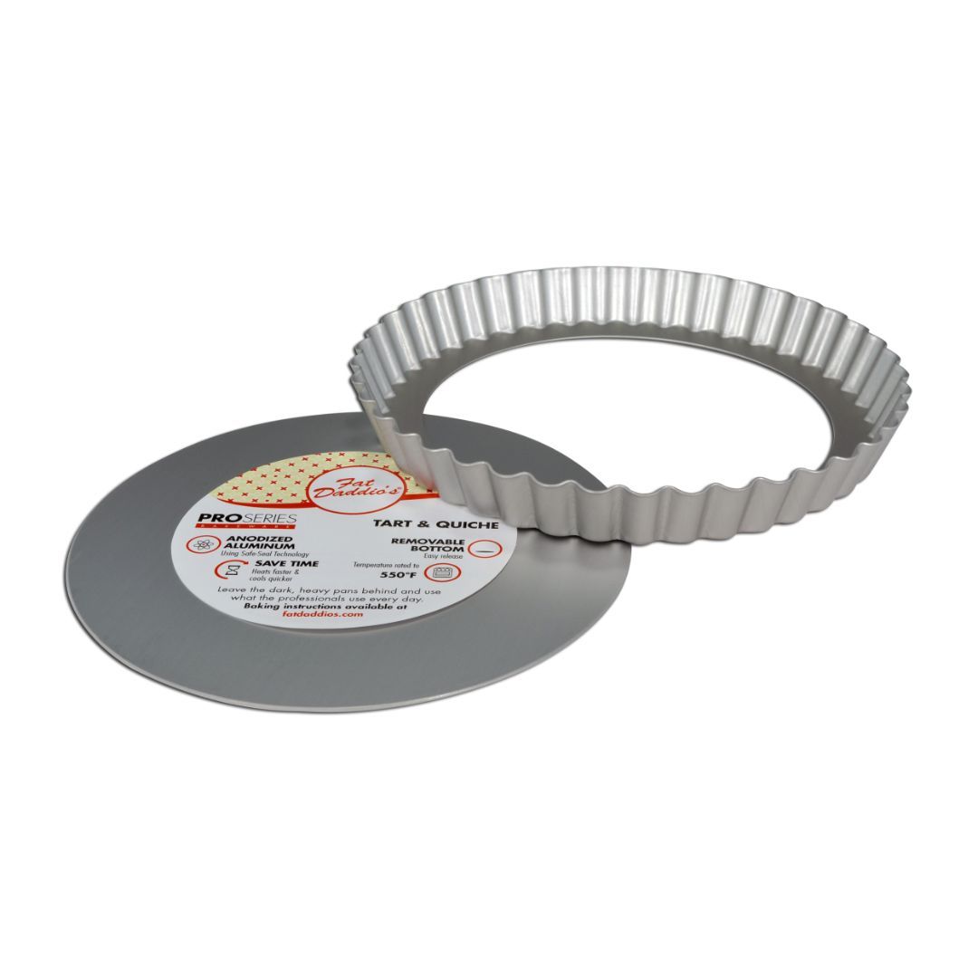 Fat Daddio's Removable Bottom Tart Pans — All Sizes
