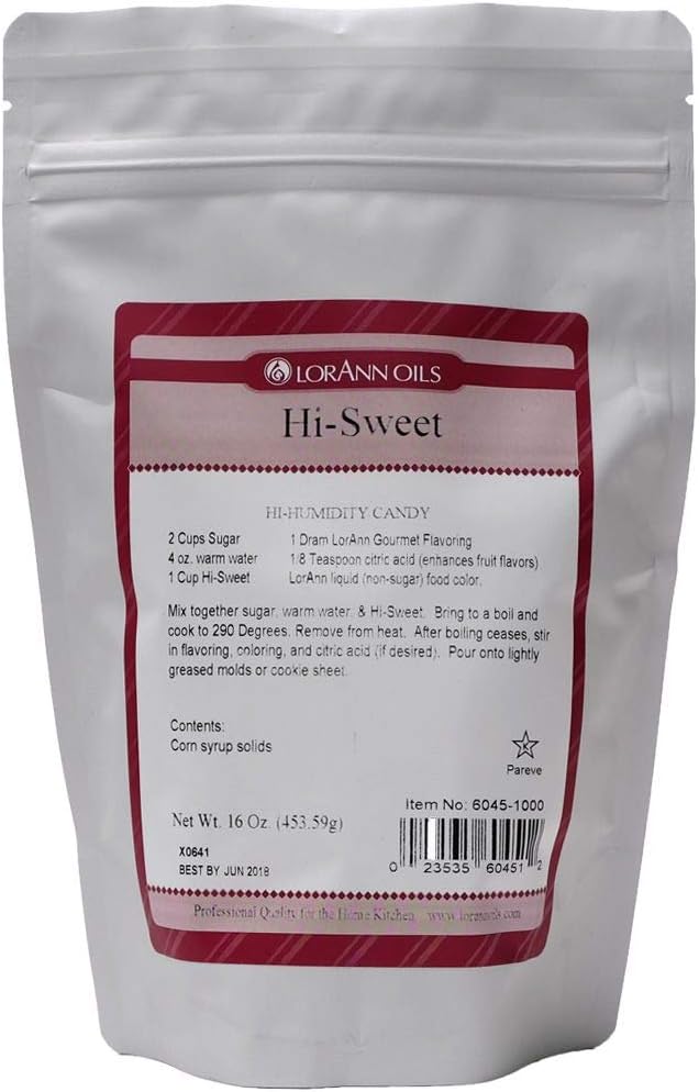 Jarabes de maíz en polvo Hi-Sweet 16oz