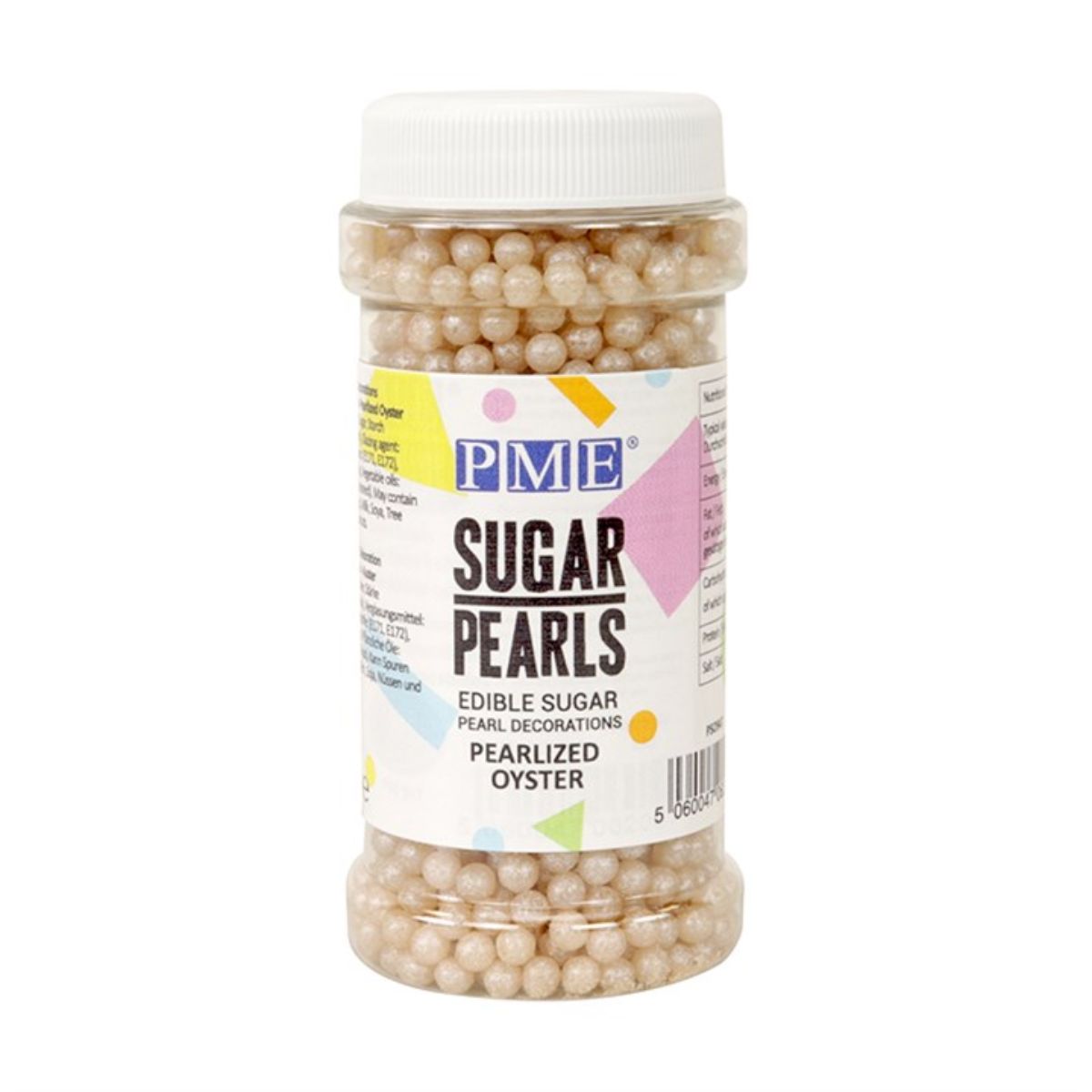 PME Pearlized Oyster Sugar Pearls 3.5oz