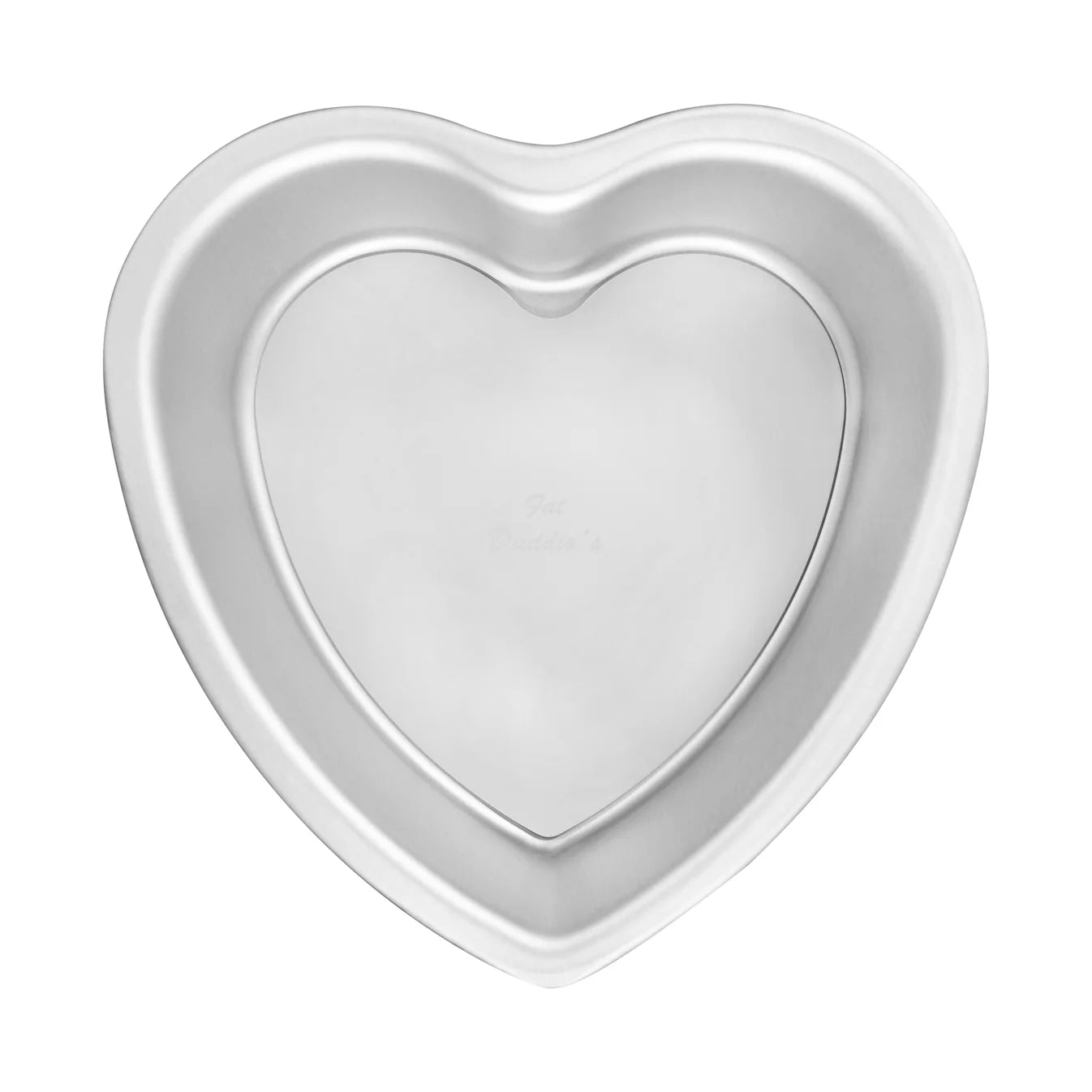 FD 8" Heart Pan Removable Bottom