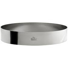 Aro de acero inoxidable para pasteles Fat Daddio de 5 cm de alto