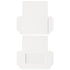 10WF - Caja de regalo con solapa blanca para ventana, 2 5/16 x 7/16 x 3 7/8