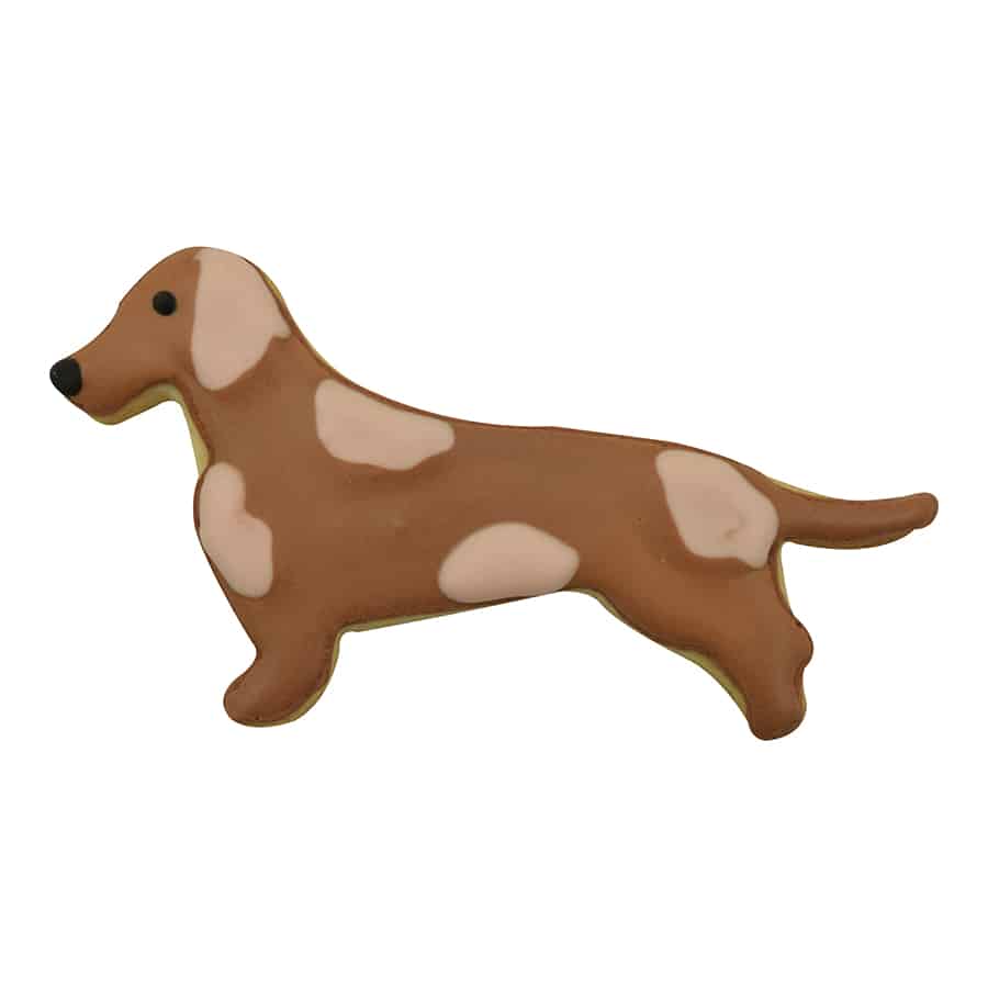 Cortador de galletas de perro salchicha