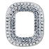 Marvelous Molds Roxy Buckle silicone mold for crafting, featuring detailed buckle design for baking and resin projects.