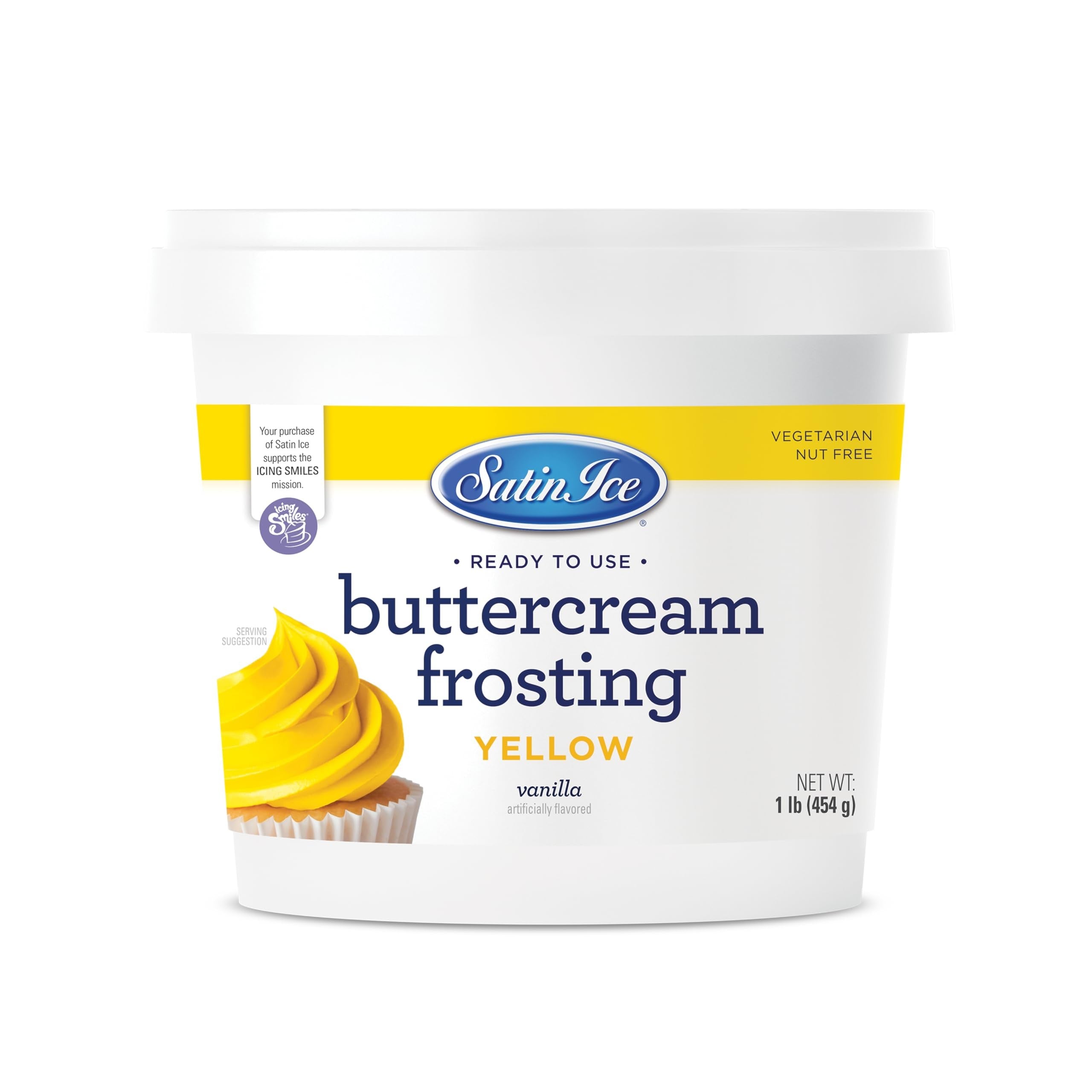 Buttercream Frosting 1lb - Yellow