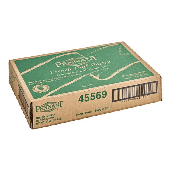 Hojas de hojaldre 10x15 Pennant