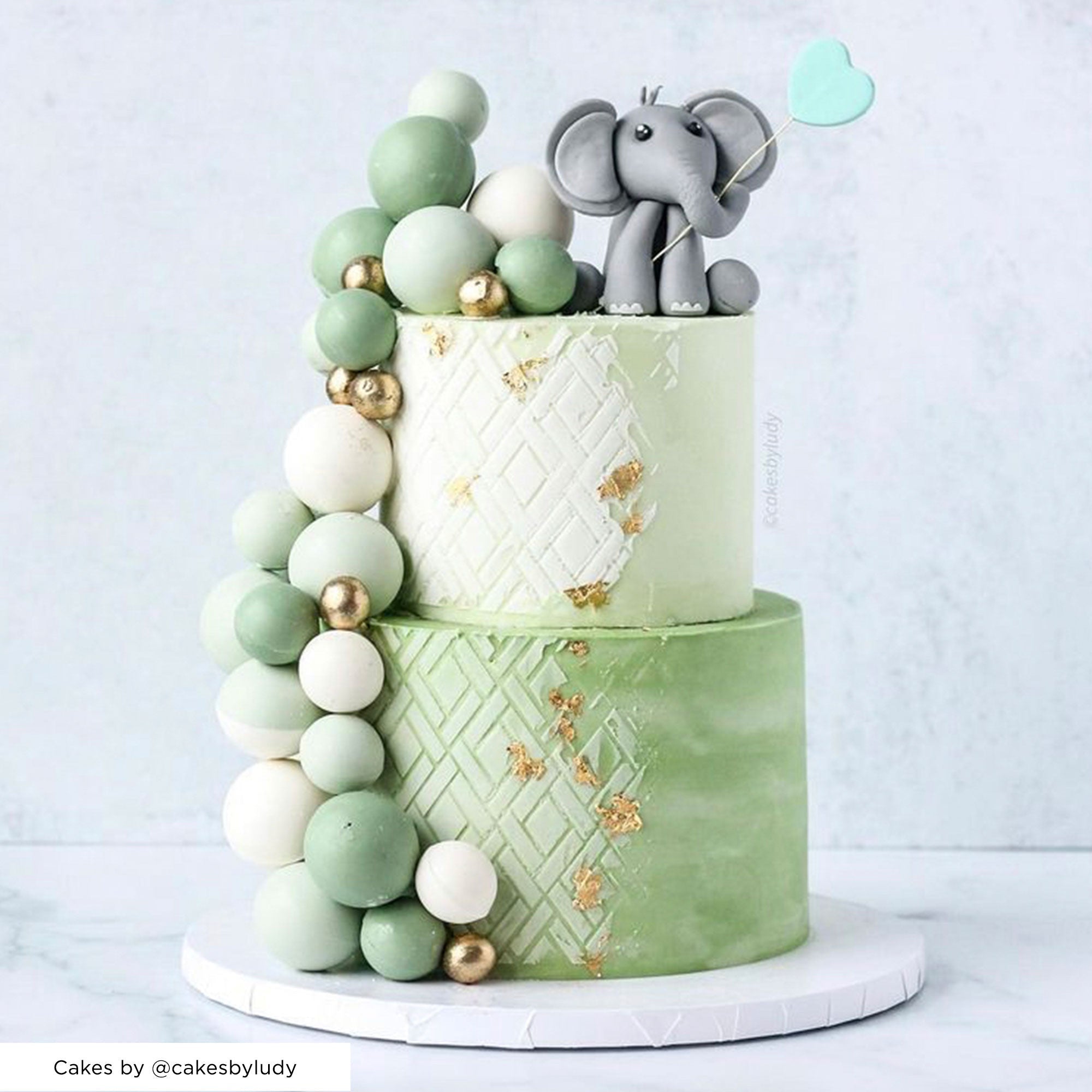 Cake Decorating Stencil RHOMBA