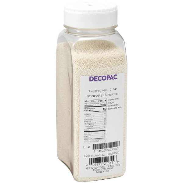 Decopac Nonpareils-Blancos