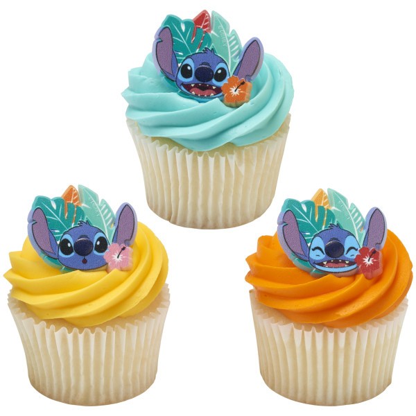 Stitch Cupcake Rings 12ct Decopac