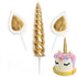 NY Cake Unicorn Cake Topper juego de 3