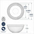 Nordic Ware 6 Piece Covered Bowl Set