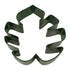 R&M Cookie Cutter Tropical Leaf Green 4.5'